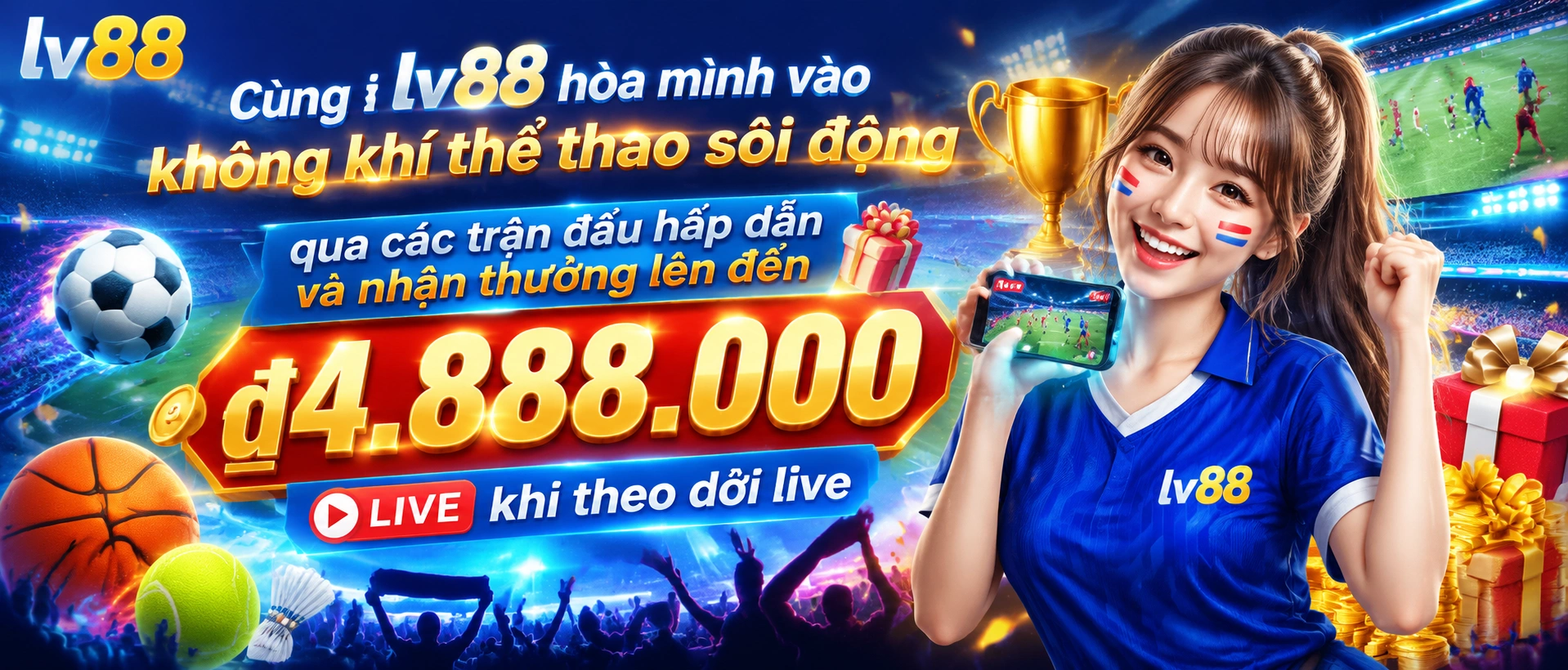 Màn hình theo dõi thể thao và lịch thi đấu