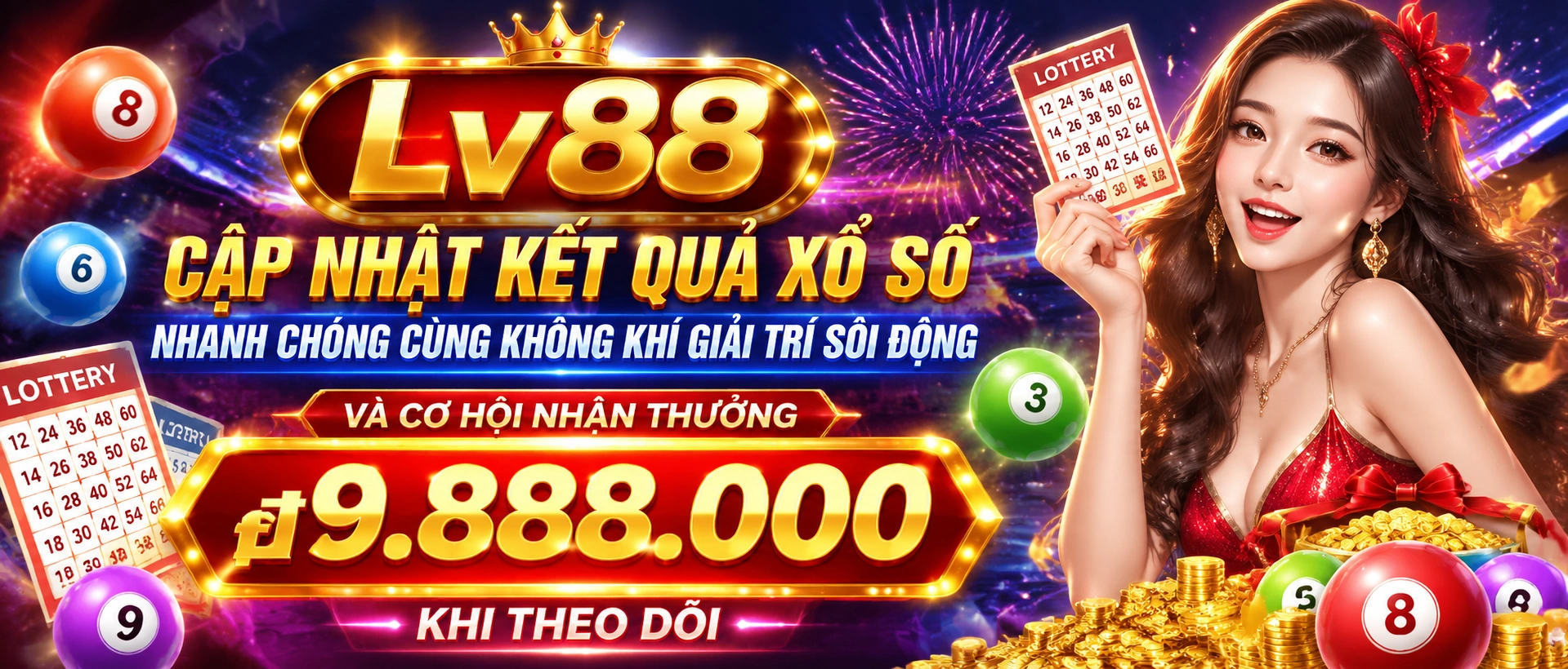 Giao diện Xổ Số LV88 trên mobile
